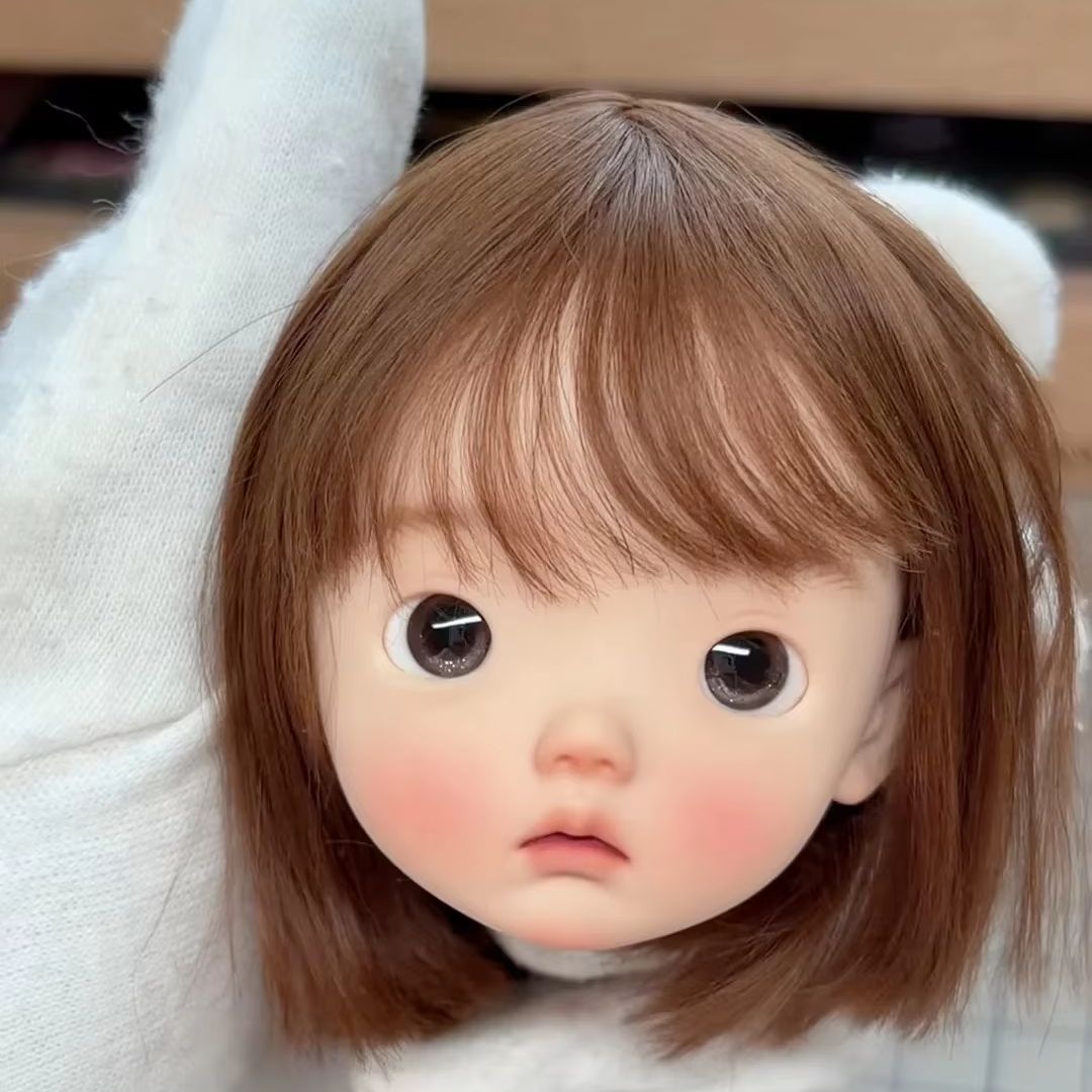 Resin Art Baby - دمى ملاك للأطفال للبيع، رأس واحد،