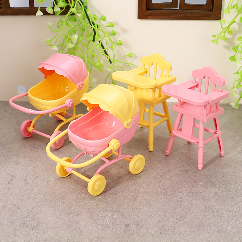 Resin Art Baby - مجموعة واحدة من عربة أطفال صغيرة