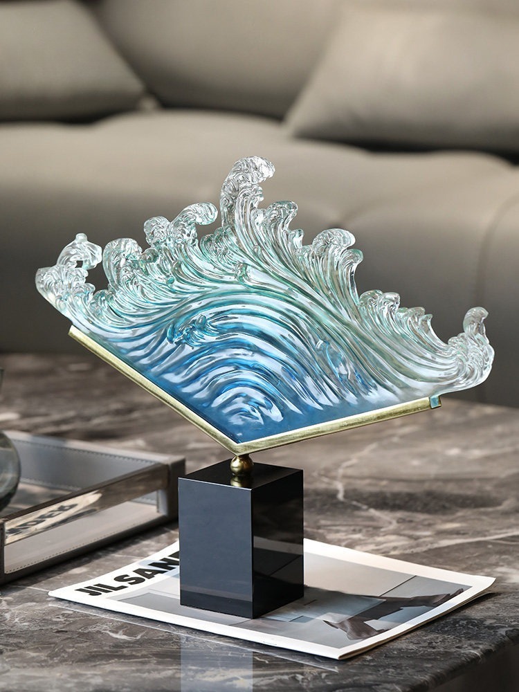 تمثال منحوت من الراتنج الشفاف  - مراجعة Resin Art Wedding Gift وسعره