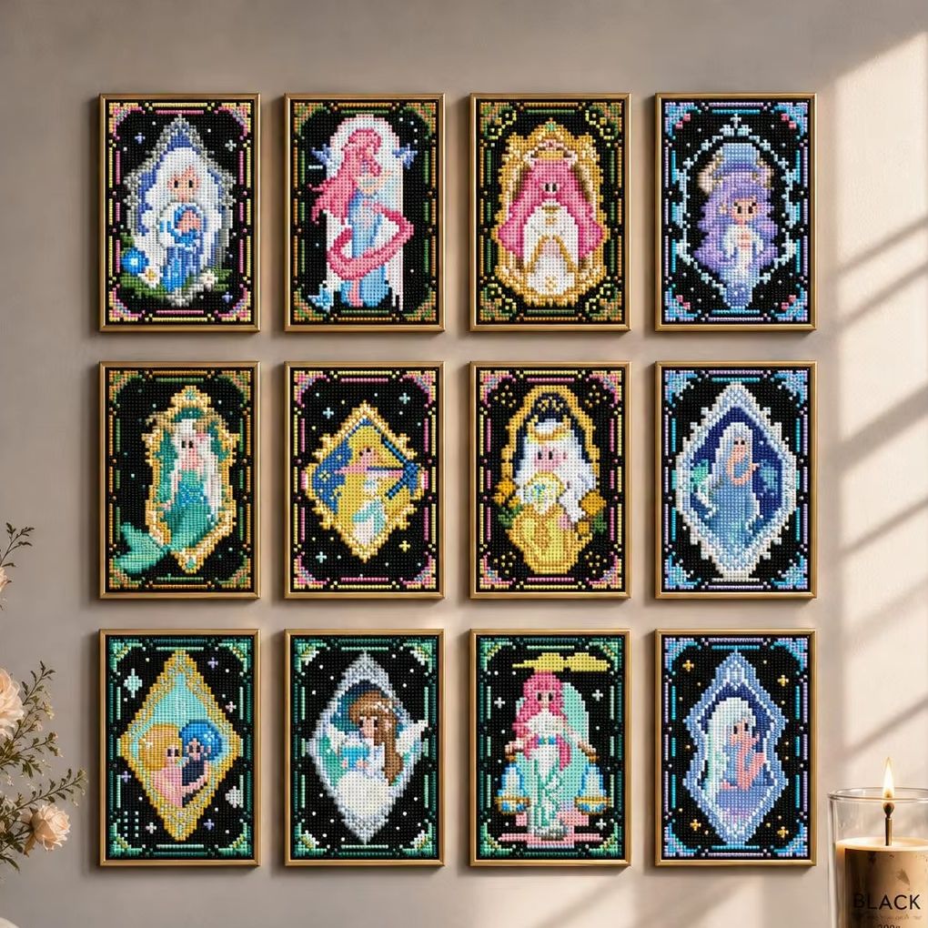 مجموعة الرسم بالألماس MINIGEM  - مراجعة Resin Art Work وسعره